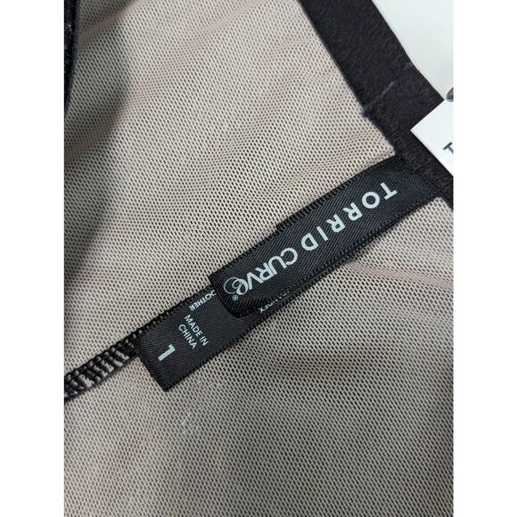 Torrid Lingerie BUNDLE Sports Bra High Rise Short Panty Microfiber Black 1X Top - Picture 9 of 10